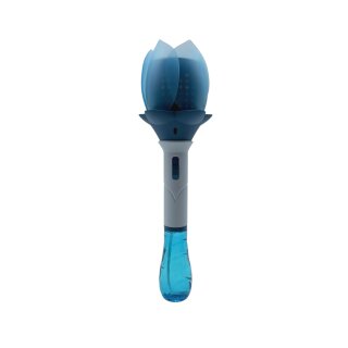 LED Seifenblasenmaschine "Lotusblume" Blau