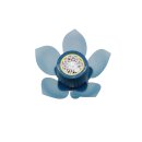 LED Seifenblasenmaschine "Lotusblume" Blau