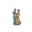 Tortenfigur zur Goldhochzeit ca. 10 cm