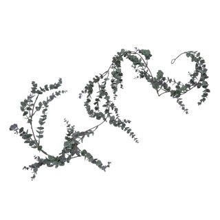 Eukalyptus Girlande Grün/Lila ca. 152 cm
