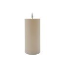 Solar Stumpenkerze Creme ca.14,5 cm
