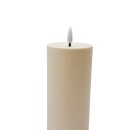 Solar Stumpenkerze Creme ca.14,5 cm