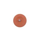 Solar Stumpenkerze Orange ca. 9,5 cm