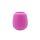 Moderne Glasvase Pink ca. 20 cm