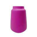 Moderne Glasvase Pink ca. 24 cm