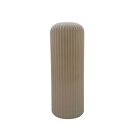Moderne Glasvase Creme ca. 25 cm