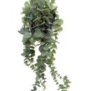 Künstliche hängende Eukalyptuspflanze Grün ca. 58 cm