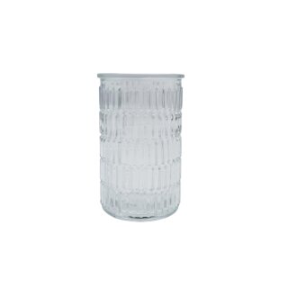 Glas Vase Klar ca. 15 cm