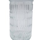 Glas Vase Klar ca. 15 cm