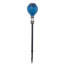 LED Solar Heißluftballon Stecker Blau ca. 57 cm