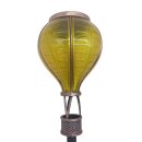 LED Solar Heißluftballon Stecker Gelb ca. 57 cm