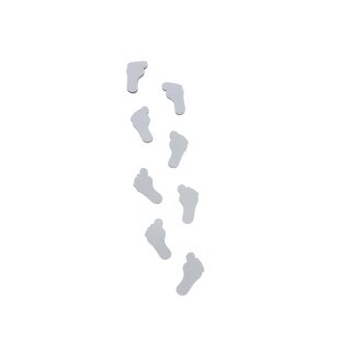 Streudeko Füße ca.3 cm