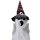 Horror Hexen Gespenst mit BewegungTon und Lichteffekt ca. 68 cm