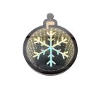 Infinity 3D Weihnachtskugel ca. 15 cm