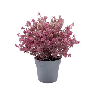 Künstliche Topfpflanze Pink ca. 20 cm