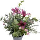 Künstliche Topfpflanze Pink ca. 25 cm