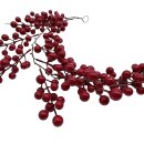 Künstliche Beerengirlande Rot ca. 147 cm
