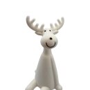 Elch Bruno-Kantenhocker Creme ca. 56 cm