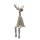 Elch Bruno-Kantenhocker Creme ca. 56 cm