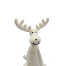 Elch Elmar-Kantenhocker Creme ca. 32 cm