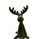 Elch Elmar-Kantenhocker Moosgrün ca. 32 cm