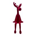 Elch Elmar-Kantenhocker Rot ca. 32 cm