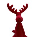 Elch Elmar-Kantenhocker Rot ca. 32 cm