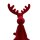 Elch Elmar-Kantenhocker Rot ca. 32 cm
