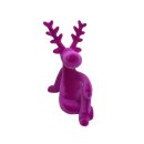 Elch Knut-Kantenhocker Pink ca. 19 cm