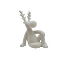 Elch Knut-Kantenhocker Creme ca. 19 cm