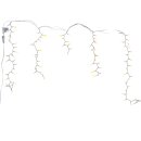 Lichtervorhang mit Twinkle 256 LED ca. 3,75 m