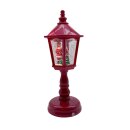 LED Laterne Weihnachtsmann mit Licht &...