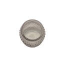 Glas Windlicht Braun ca. 10,5 cm