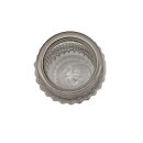 Glas Vase  Braun ca. 21,5 cm