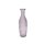 Glas Vase  Rosa ca. 22,5 cm