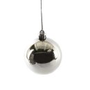 Bruchfeste Weihnachtskugeln im 10er Set Silber Ø...
