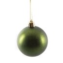 Bruchfeste Weihnachtskugeln im 10er Set Grün Ø ca. 6 cm