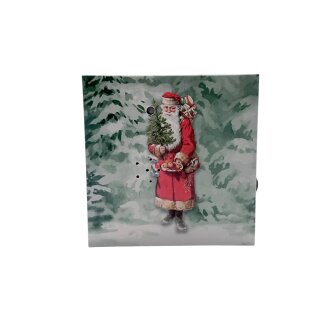 Soundbox " Weihnachtsmann " ca. 12 cm