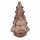 LED Glas Tannenbaum Braun ca. 18 cm