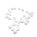 Schneeball Girlande  Weiß ca. 180 cm