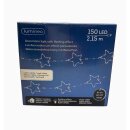 Lichterkette mit Sternchen 150 LED ca. 215 cm