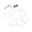 Lichterkette mit Sternchen 150 LED ca. 215 cm
