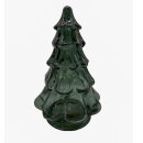LED Glas Tannenbaum Grün ca. 18 cm