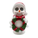 LED Schneemann "Blinzel-Auge"...
