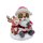 LED Weihnachtsmann "Blinzel-Auge" Weiß/Rot ca. 15,5 cm