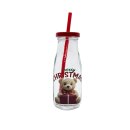Weihnachts-Trinkflasche "Merry Christmas" mit...