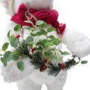 Singender Weihnachts- Eisbär mit Bewegung ca. 63 cm