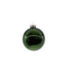 Glas Christbaumkugeln im 6er Set Grün Ø ca. 8 cm
