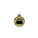 Glas Christbaumkugeln im 20er Set Gold/Bordeaux/Grün Ø ca. 6 cm