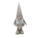 Wichtel mit ausziehbaren Beinen Beige ca. 95 cm